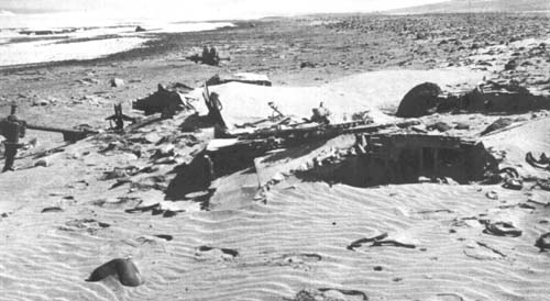 Naude's bombers wreckage